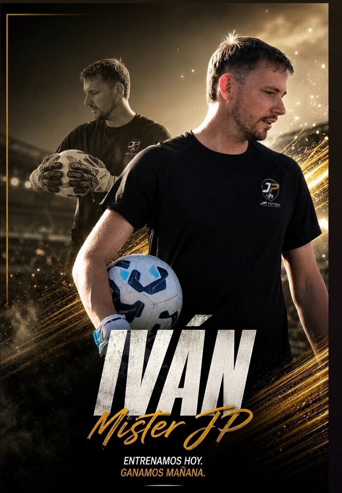Iván, entrenador de JP Fútbol
