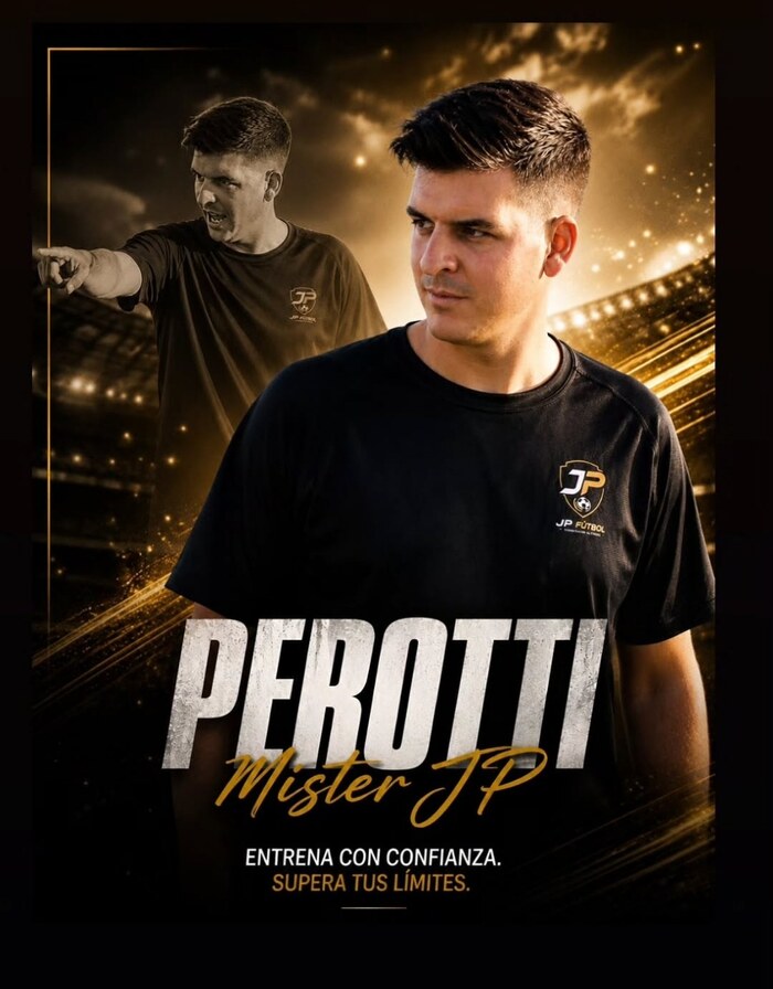 Perotti, entrenador de JP Fútbol